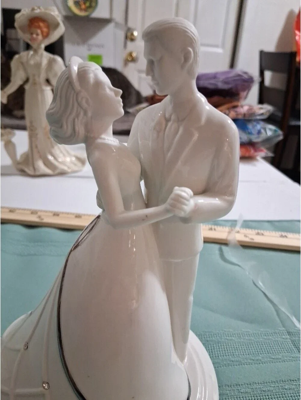 Lenox Bliss Porcelain Wedding Cake Topper 7.5 Inch